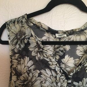 Silk Floral Blouse